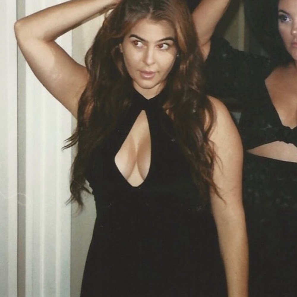 Black Velvet Dress